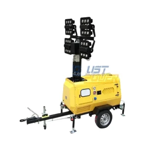 9M High Mast 4x480W Heavy Plant Portable LED Flood Light Tower