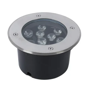 9W Outdoor Recessed Underground LED Light Fixture Inground Lamp
