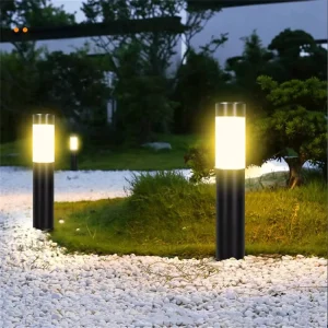 AB LED Solar Pathway Lights IP65 Waterproof Stainless Steel Outdoor Garden Yard Landscape Patio Driveway Walkway Lighting