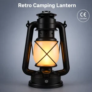 ABS LED Adjustable Portable Camping Lamp with Touch Control, Handheld Hanging, and Charging