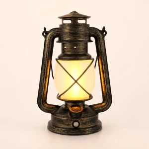 ABS LED Restaurant Bar Camping Lantern Table Lamp Three-Speed Adjustment Touch Control Type-C Portable Lamp
