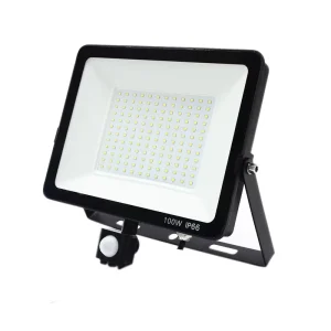 AC 100v 220V Ultra Thin 100w Sensor Light IK08 IP66 Smart Outdoor Lights Security Light Garden
