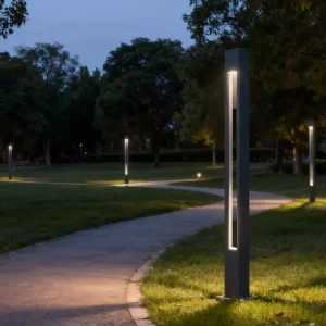 AC Aluminum Lawn Lamps IP65 Waterproof Modern Outdoor LED Garden Light for Pathway Courtyard Park Villa AC100V-265V