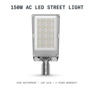 AC Powered LED Outdoor Lamp IP65 Waterproof Street Light 130Lm W High Brightness Smd Die Cast Aluminum Pathway