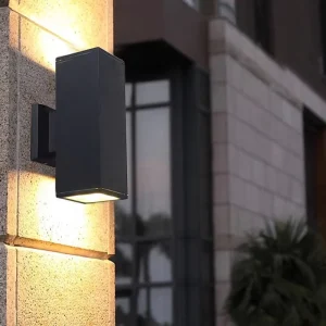 AC120V 220V LED Outdoor Waterproof IP65 LED Wall Light 18W Retro Outdoor Landscape Lamp for Garden or Villa