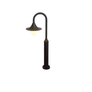 Acrylic Lampshade Courtyard Pillar Lamp for Lawn Pathway