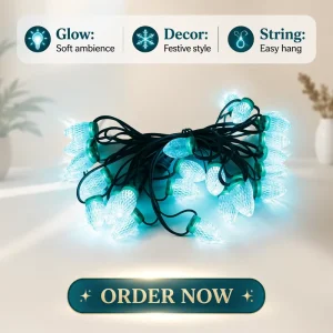 Addressable RGB LED Pixel Bulbs with FW1903 IC Waterproof Decorative String Lights for Outdoor Landscape and Festival Lighting