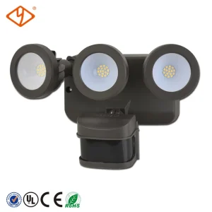 Adjustable 18m Detection 180° Up Down 270° Left Right Smart Motion Sensor LED IP54 Security Light for Outdoor