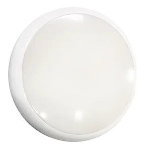 Adjustable 9W to 18W LED Ceiling Lamp, 100 lm/W, CCT3 Switch, Round, Outdoor, for Bathroom