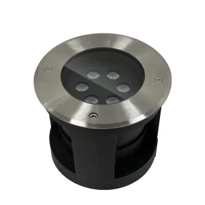Adjustable Angle Ultra Bright LED Outdoor Underground Light Square Waterproof Recessed Spotlight for Landscape Aluminum Lawn