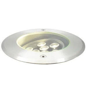 Adjustable LED Aluminum Alloy Underground Light for Garden IP67 2700K Soft Warm White