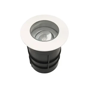 Adjustable LED IP68 Landscape Underground Light Stainless Steel CRI 80 3000K Warm White 12-24V
