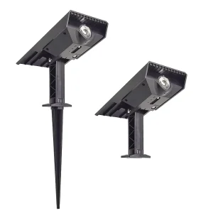 Adjustable Telescopic Aperture Waterproof LED Solar Outdoor Garden Lamp, Small IP65 Landscape Spotlight