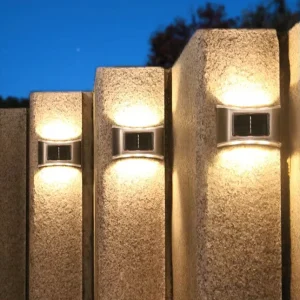 Aisle Balcony Wall Plug Night Lamp Custom Garden Led Landscape Light Outdoor Solar Waterproof Wall Light
