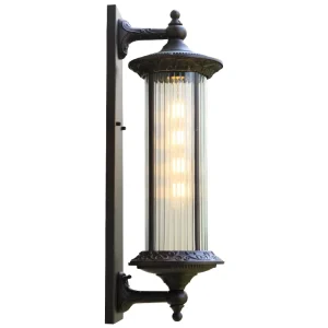 Alison Outdoor Round Wall Lamp Waterproof & Durable Aluminum Garden Porch Light with Vintage Minimalist Design 2 Year Warranty