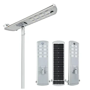 All in One 30W 40W 60W 80W Outdoor Road Solar LED Light Lithium Iron Phosphate with IP65 Aluminum Body for Highway Application