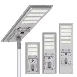 All-in-One Integrated Solar Panel Street Light with Motion Sensor – Commercial Outdoor Lighting