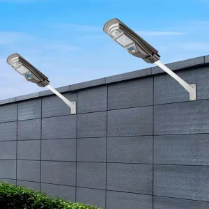 All in One Integrated Solar Street Light Easy Installation No Wiring Needed for Road Square Garden Highway Outdoor Use