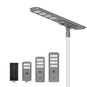 All in One Solar Powered IP66 Street Light for Outdoor Courtyard Road Highway Lighting Waterproof Smart Decorative Road Lamp