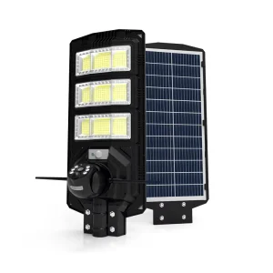 All in One Solar Street Light 600W with 4G WiFi 360 HD Camera IP66 Waterproof Outdoor Security Lighting OEM