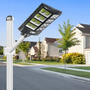 All in One Solar Street Light IP65 Waterproof Motion Sensor Security Camera System LED Lamp