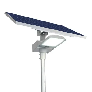 All in Two Private Design IP65 Waterproof Outdoor Solar Street Light with LiFePO4 Battery 7000LM LED for Road & Garden