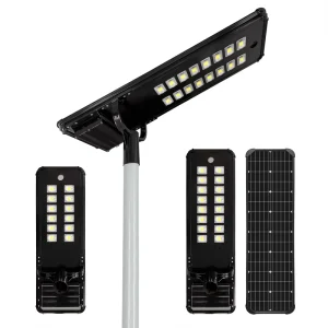 All in one Solar Street Lights Outdoor Waterproof with Aluminum Housing for Road