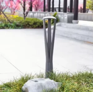 Aluminium Garden LED Lawn Path Light IP65 Outdoor Bollard Mount 120 Beam Angle 6000K Daylight 3-Year Warranty