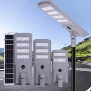 Aluminum All-in-One LED Solar Park Street Light 100W 150W 200W
