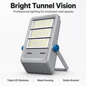 Aluminum Alloy IP65 Waterproof 5 Years Warranty Modular 200W Lumen LED Flood Light Ra80 Dimmable for Outdoor Use 6000K