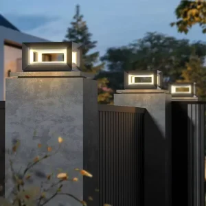 Aluminum Body LED Solar Landscape Light for Garden Waterproof Outdoor Courtyard IP65 Electric Powered Lighting