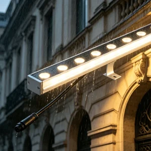 Aluminum DC24V IP67 Waterproof Outdoor Building Facade LED Wall Washer Light, 3000K-6000K, 50000