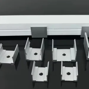 Aluminum Fastener Accessories for Flex LED Neon Light Mounting Clips Fixing Buckles Easy Installation 50000 Hours 3 Year