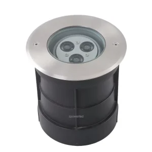 Aluminum Housing IP67 3W 6W 9W 12W 24W 36W Adjustable Anti-Glare Buried Garden Theme Park Landscape LED Underground Light