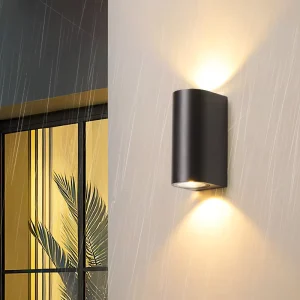 Aluminum IP65 Waterproof Modern Minimalist LED Wall Lamp for Outdoor Hotels Hallways Staircases Corridors Living