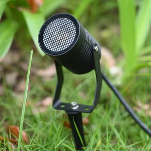 Aluminum IP65 Waterproof Outdoor Spot Light Garden LED Spike Light GU10 LED Landscape Garden Lights 5W