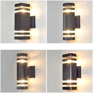 Aluminum IP65 Waterproof Outdoor Square Garden LED Wall Lamps for Decoration