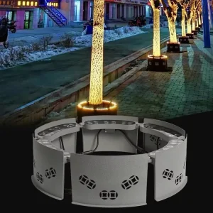 Aluminum IP66 Waterproof 12W/18W LED Tree Holding Light for Outdoor Garden and Pillar Decoration AC Power Supply