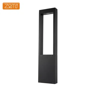 Aluminum LED Bollard Light Outdoor Waterproof 220V 24V Low Voltage Garden Pathway Landscape Decorative Lawn Lighting
