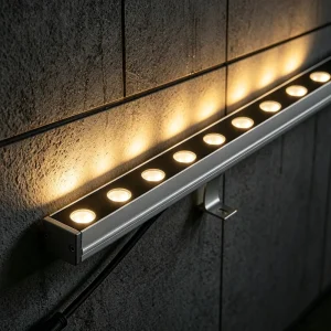 Aluminum LED DC24V IP67 3000K-6000K Waterproof Outdoor Commercial Building Wall Washer Light