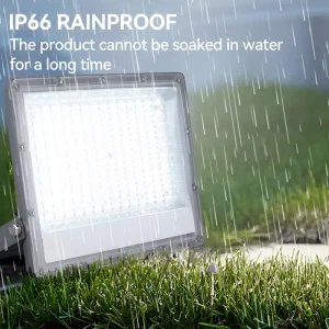 Aluminum LED Flood Light AC220V IP66 Waterproof Outdoor Stadium Reflector Spotlight 10W 400W Adjustable Wide Lighting Fixture