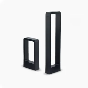 Aluminum LED Garden Path Light AC 85-265V 1FT IP65 Waterproof Bollard 30-60° Beam Angle Warm White 700lm