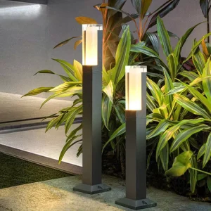 Aluminum LED Landscape Path and Garden Light, DC 24V, Waterproof IP65, 7W, 1ft/2ft