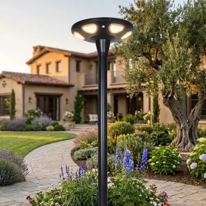 Aluminum LED Landscape Solar Panel Garden Lights