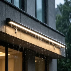 Aluminum LED Linear Strip Lighting IP67 Waterproof Outdoor Wall Washer for Building and Hotel Landscape Decoration