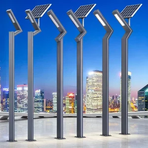Aluminum LED Outdoor Garden Lawn Light Waterproof with AC Solar Power Supply
