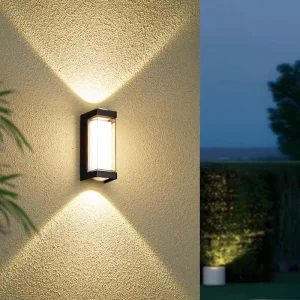 Aluminum LED Outdoor Spotlight Waterproof Wall Lamp for Billboards House Numbers Balconies Porches Patios