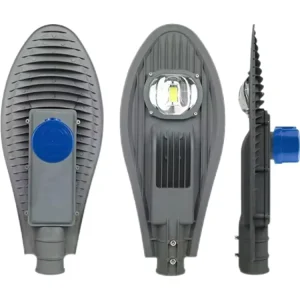 Aluminum LED Street Light IP66 Waterproof Automatic Photocell AC COB LED with 70-140 Beam Angle Black/Grey