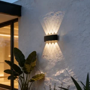 Aluminum LED Wall Lamp Polycarbonate Waterproof IP65 Outdoor Garden Lights 8W 12W Interior Bedroom Living Room Stairs Lighting