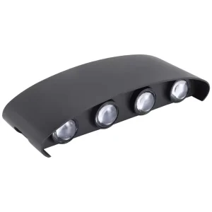 Aluminum Modern Garden LED Wall Lamps 2 4 6 8 10 12W Outdoor Waterproof Warm White Wall Lights
